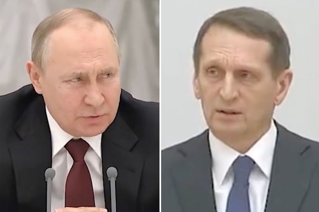 Putin greift russischen Geheimdienstchef in Videoverbreitung an