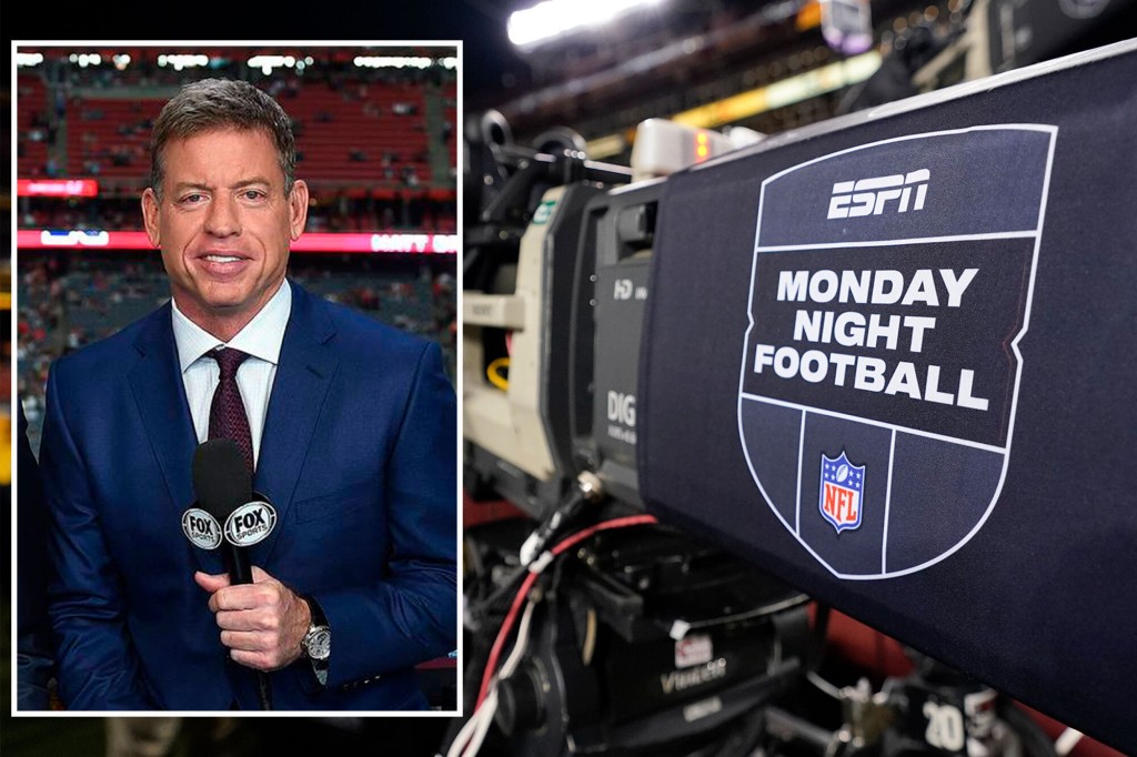 Troy Aikman wird Fox verlassen, um an „Monday Night Football“ teilzunehmen