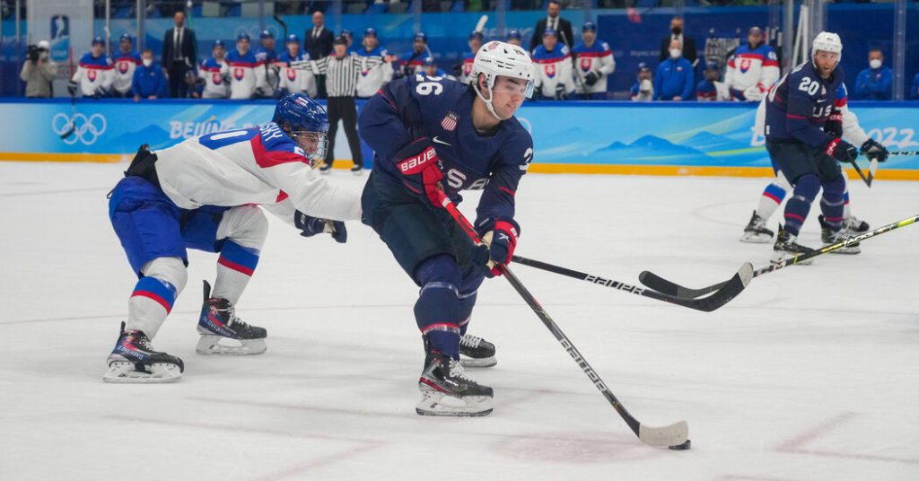 Live-Updates zu den Olympischen Spielen: US-Hockey-Disqualifikation der Männer