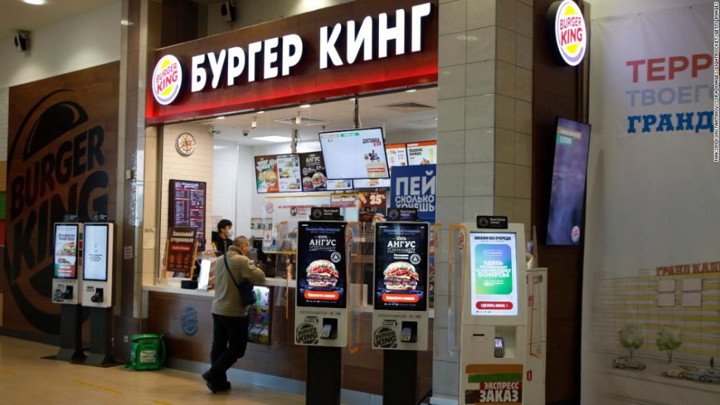Partner von Burger King „weigert“ sich, 800 russische Standorte zu schließen