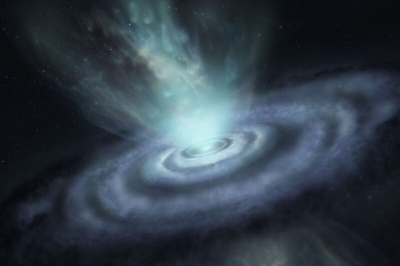 Blick auf den Stern V Hydrae oder kurz V Hya.  In den Zuckungen seines Todes entfesselte der Stern eine Reihe sich ausdehnender Ringe, die Wissenschaftler laut Astronom Mark Morris von der University of California alle paar hundert Jahre bilden.