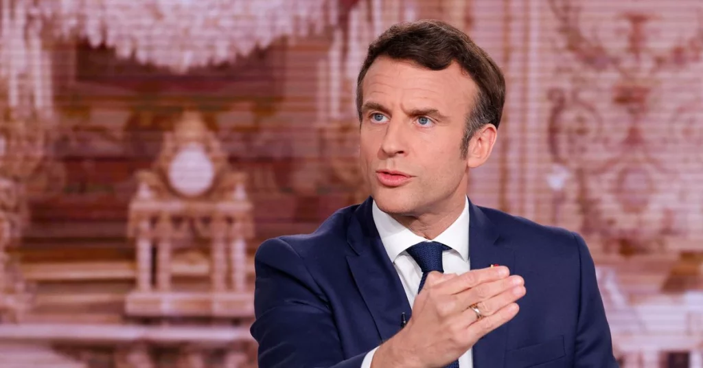 Der Franzose Macron machte in letzter Minute einen Appell an die Wähler, als Le Pen in Meinungsumfragen ein Allzeithoch erreichte