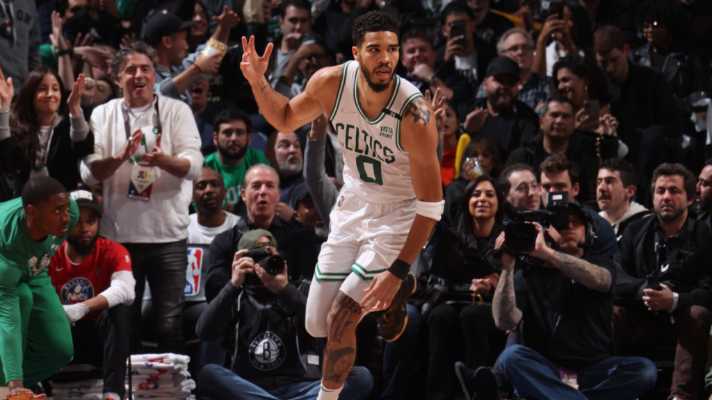 Punktenetz gegen Celtics, Fast Food: Jason Tatum führt Boston mit einem 116-112-Sieg zu einem aufeinanderfolgenden Brooklyn-Sweep