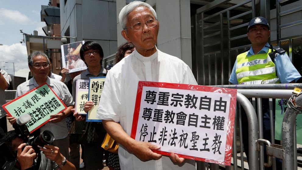 Berichte: Hongkong verhaftet römisch-katholischen Kardinal und andere