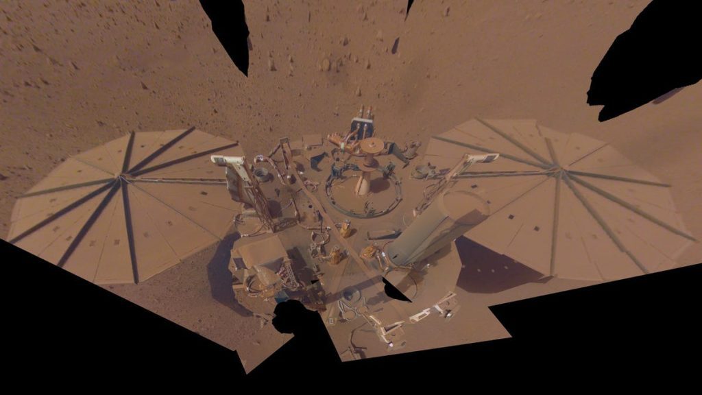 Hier ist das letzte Selfie des verblichenen Mars-Landers Insight