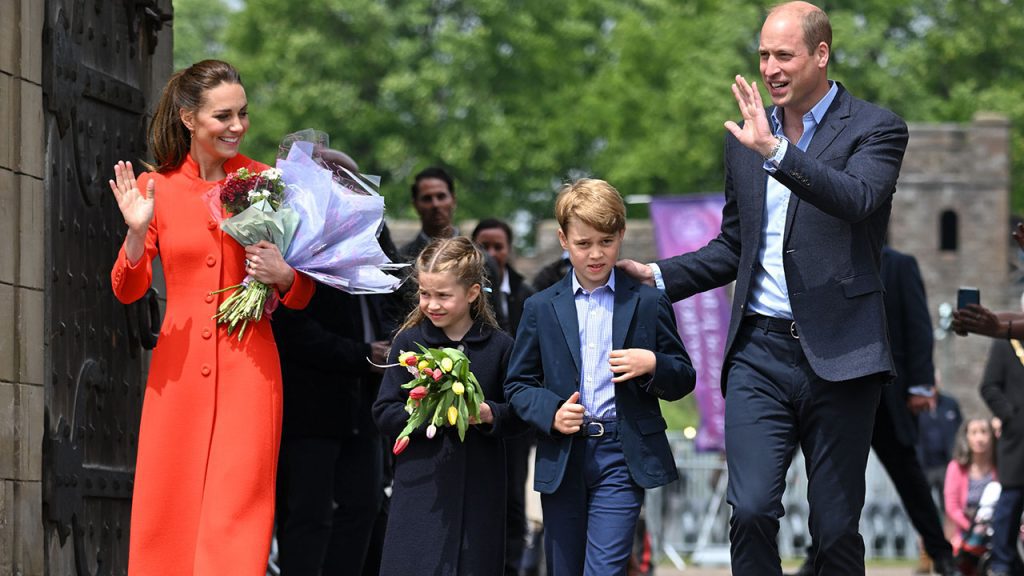Prinz William und Kate Middleton unternehmen während des Platin-Jubiläums von Queen Elizabeth eine Überraschungsreise nach Wales