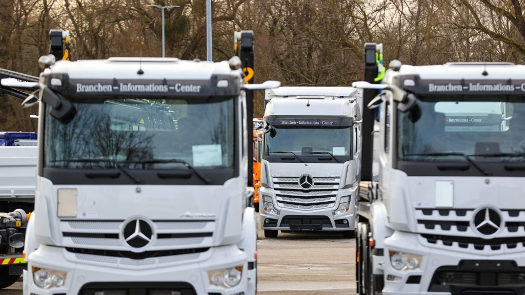 Daimler Trucks sieht sich einem enormen Druck in der Lieferkette ausgesetzt