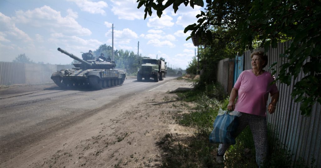 Live-Updates aus der Ukraine: Russland gewinnt immer mehr an Boden, während es sich der vollständigen Kontrolle über Luhansk nähert