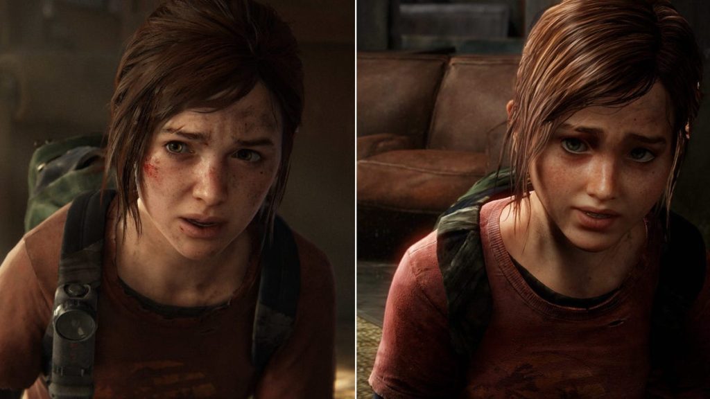 The Last Of Us PS5 Remake Graphics Vs. The Last Of Us PS5 Remake Graphics Vs.  Last Of Us PS3-Grafik
