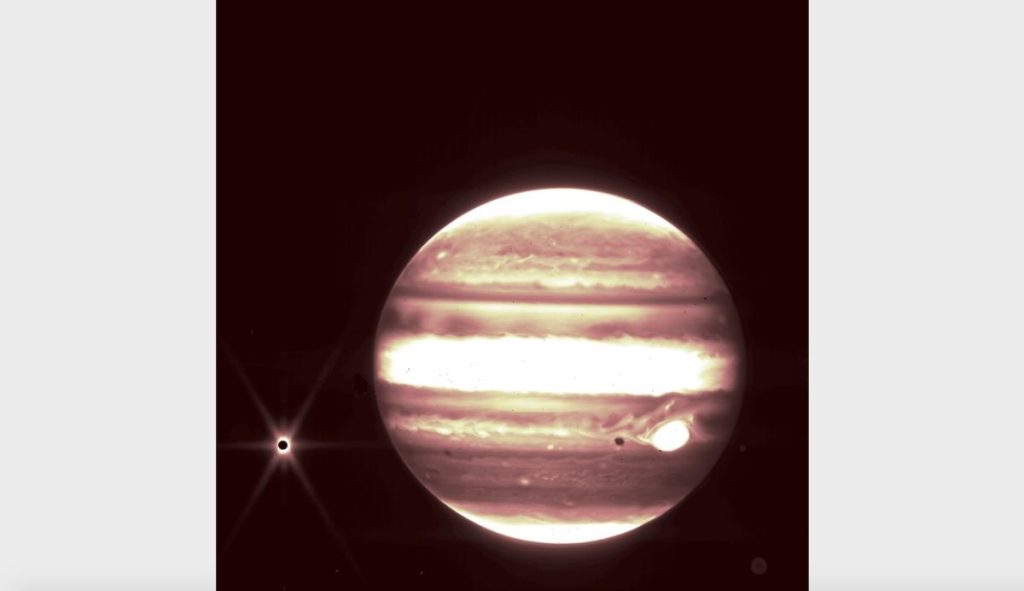 Neue Bilder von James Webb zeigen Jupiters Ringe, Monde und mehr