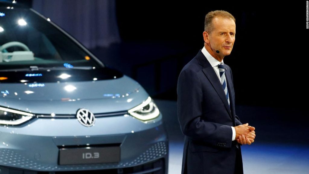 Volkswagen-Chef Diess tritt überraschend zurück