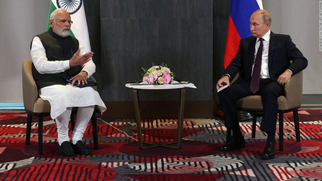 Indiens Präsident sagt Putin: Jetzt ist nicht die Zeit für Krieg