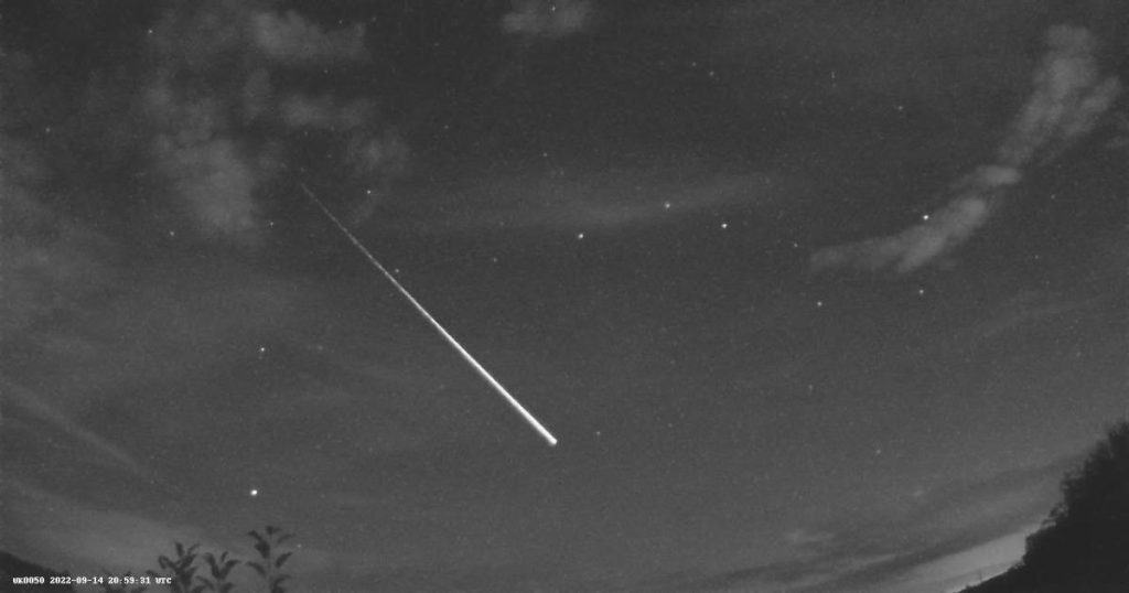 Ein riesiger Feuerball schoss am britischen Himmel hoch – aber es war wahrscheinlich kein Meteor.  Das glauben Meteorologen.