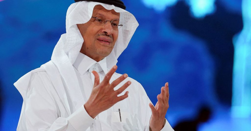 Der saudische Energieminister sagt, Saudi-Arabien sei eine „reife Jugend“, die mit den USA streitet
