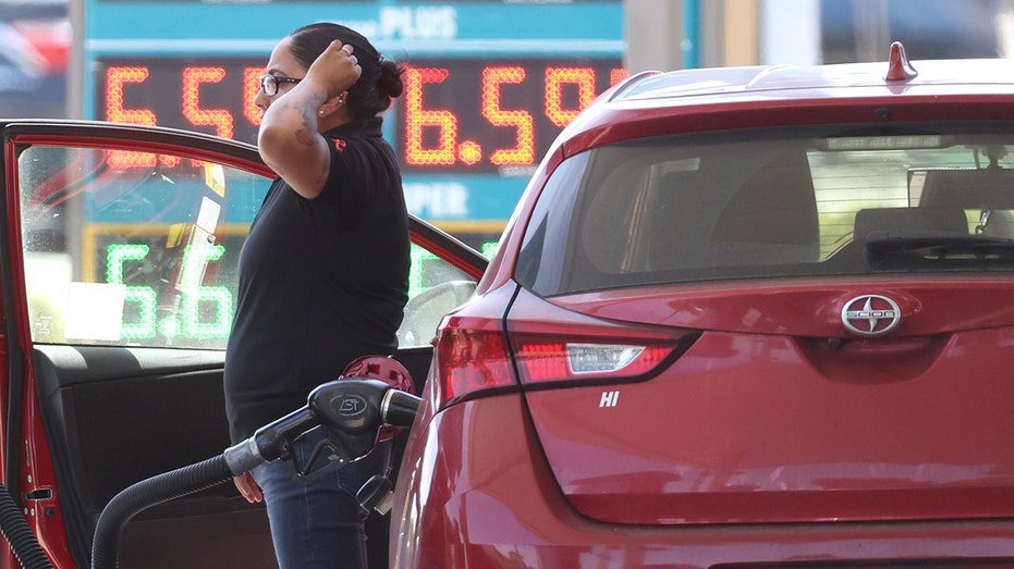 Benzinpreisinflation in Kalifornien