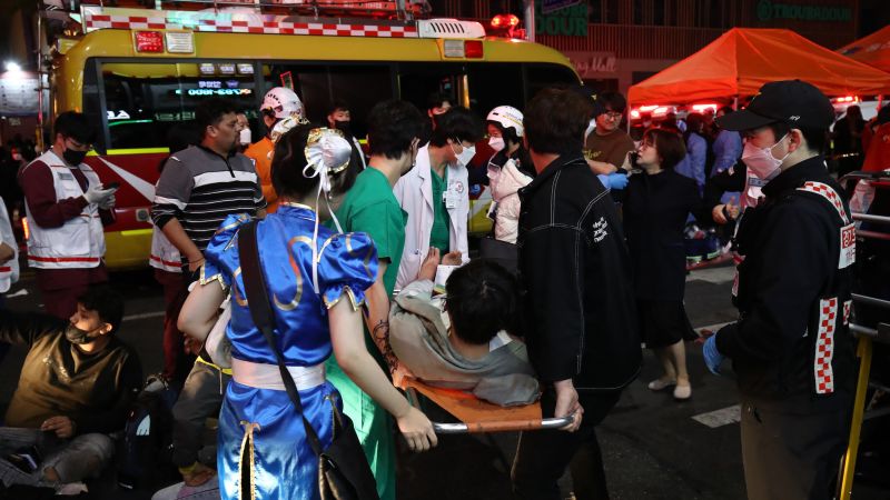 Live-Updates: Mindestens 151 Tote bei Halloween-Vorfall in Seoul