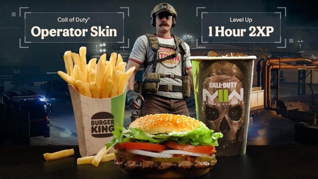 Modern Warfare 2 Burger King-Skin wird zu einem günstigen Preis weiterverkauft