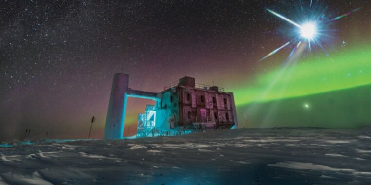IceCube-Neutrinoanalyse verbindet mögliche galaktische Quelle kosmischer Strahlung
