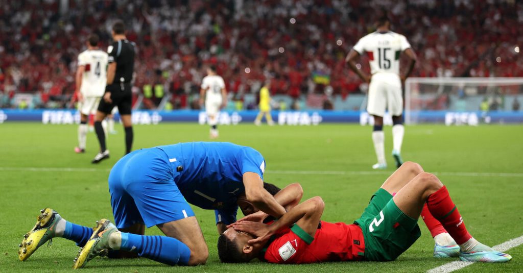 Marokko erzielt eine weitere Überraschung, indem es Portugal eliminiert und Ronaldos Karriere beendet